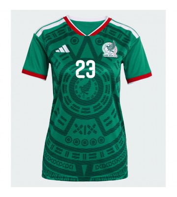 Mexico Jesus Gallardo #23 Hjemmebanetrøje Dame VM 2026 Kortærmet
